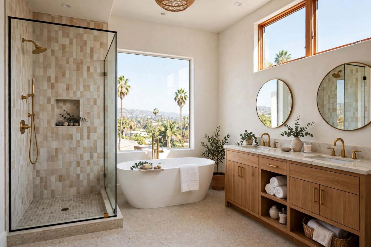 Renovated Los Angeles home interior by Radiant Renovations Co.